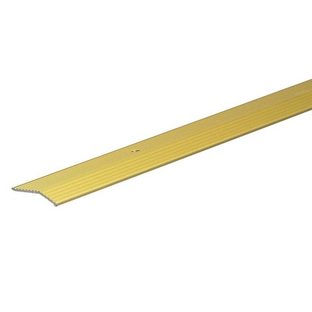 FROST KING 0.63 in. W X 72 in. L Polished Gold Aluminum Carpet Joiner H591FB/6A